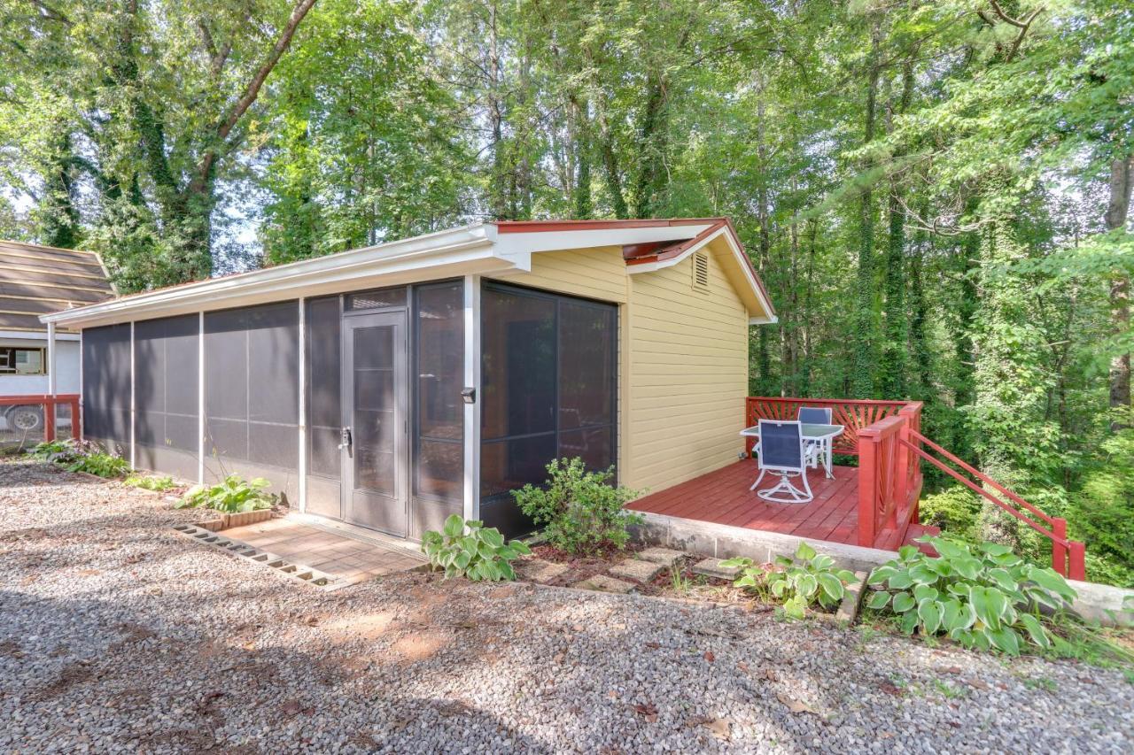 Cozy Blairsville Studio With Deck 15 Yards To Lake! Exterior foto